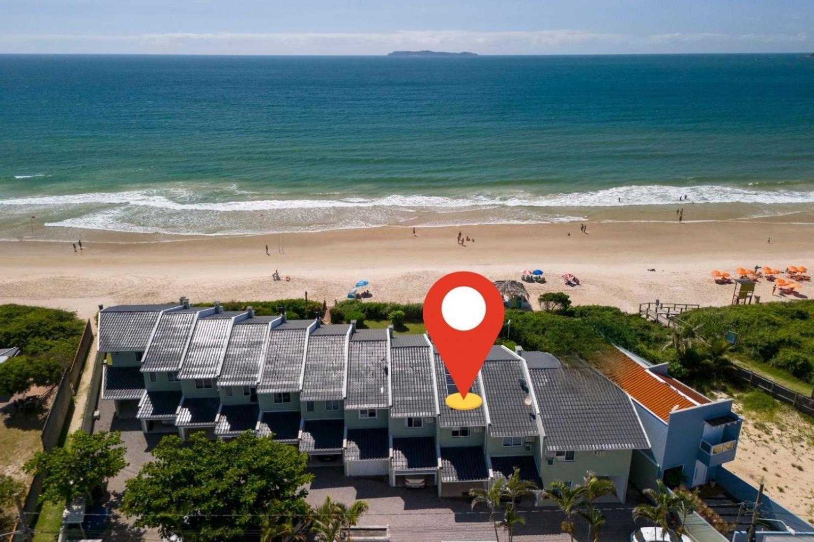 Sobrado Frente Ao Mar Mariscal Para 6 E 8 Pessoas Bombinhas Bagian luar foto